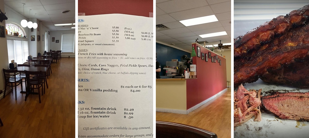 Carrol Lou's Smokehouse Menu