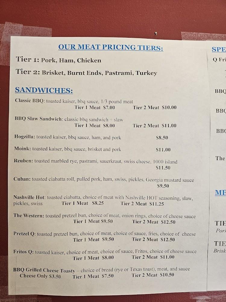Carrol Lou's Smokehouse Menu image 2