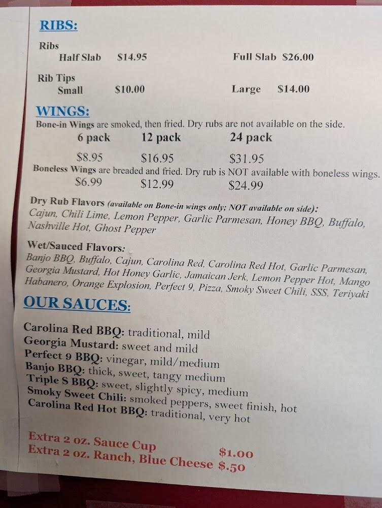 Carrol Lou's Smokehouse Menu image 3