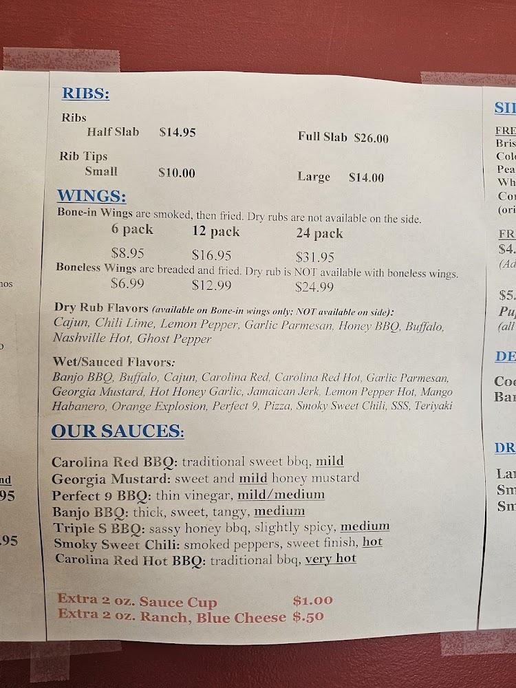 Carrol Lou's Smokehouse Menu image 4